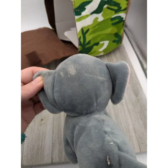 Midwood Forest Animal House Plush Play Set Stuffed Elephant Tiger Carrier - Picture 8 of 10